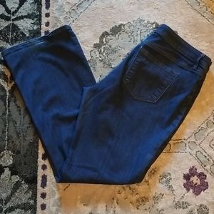 Loft Original Bootcut Dark Denim Jeans 14